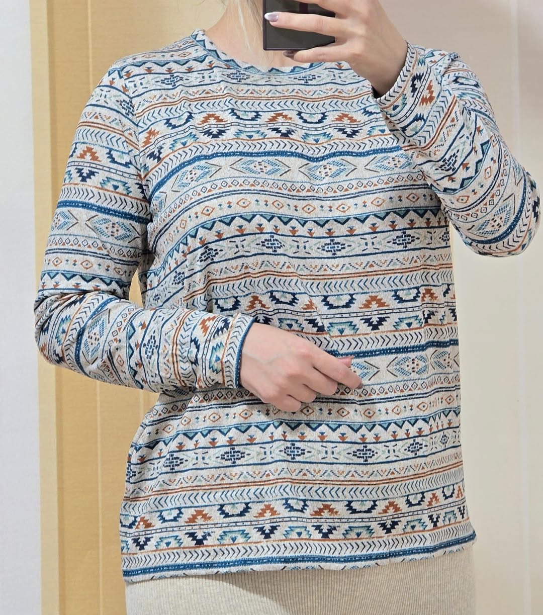 بلوز موهر با طرح سنتی سایز L و XL